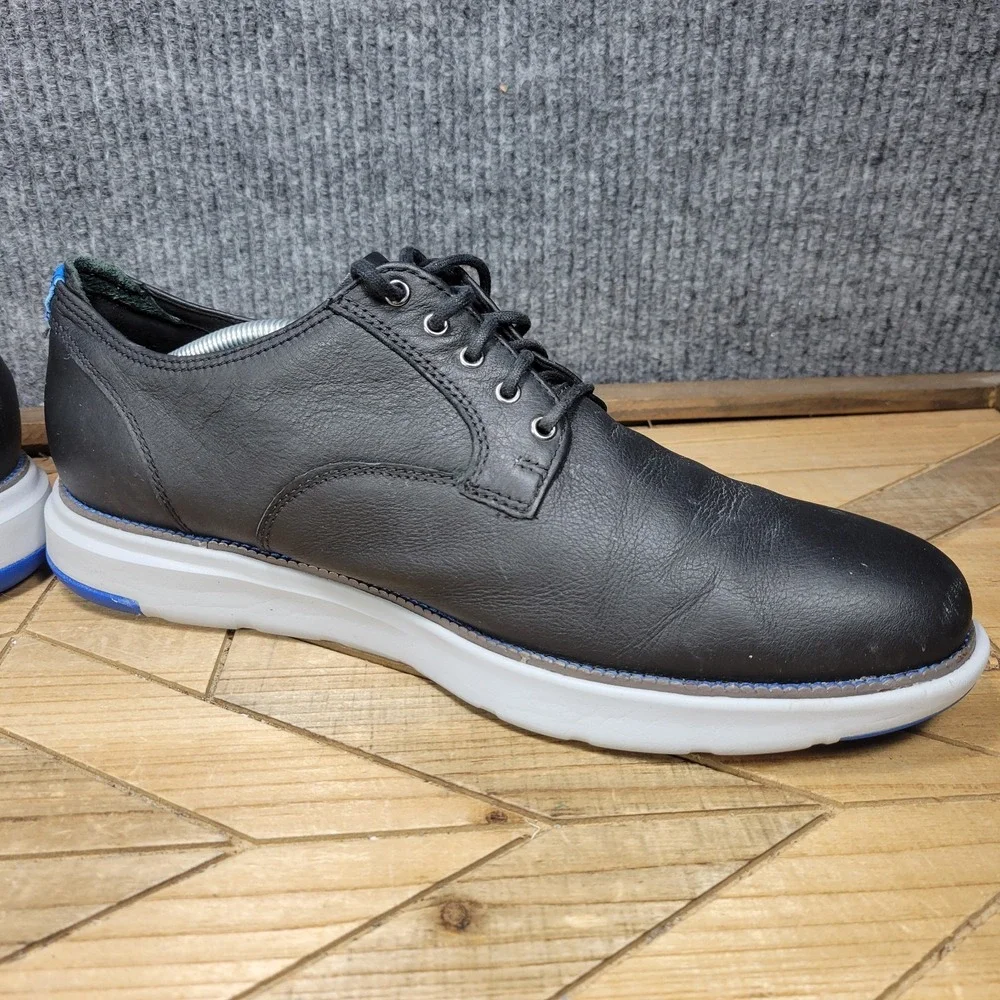 Cole Haan Grand Atlantic Oxfords Mens Size 12 M Black Blue Aglet C33742